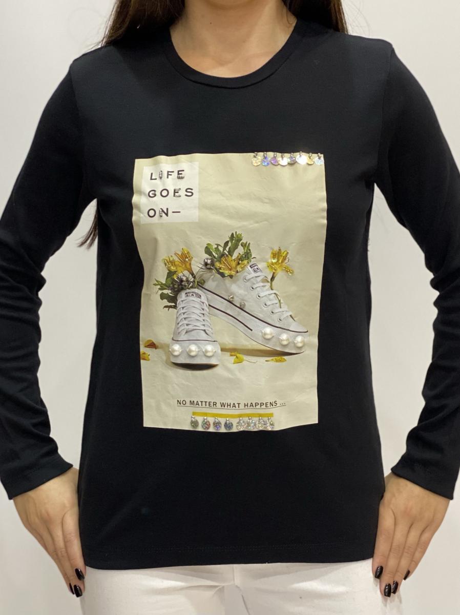 Women's Blouse with Print