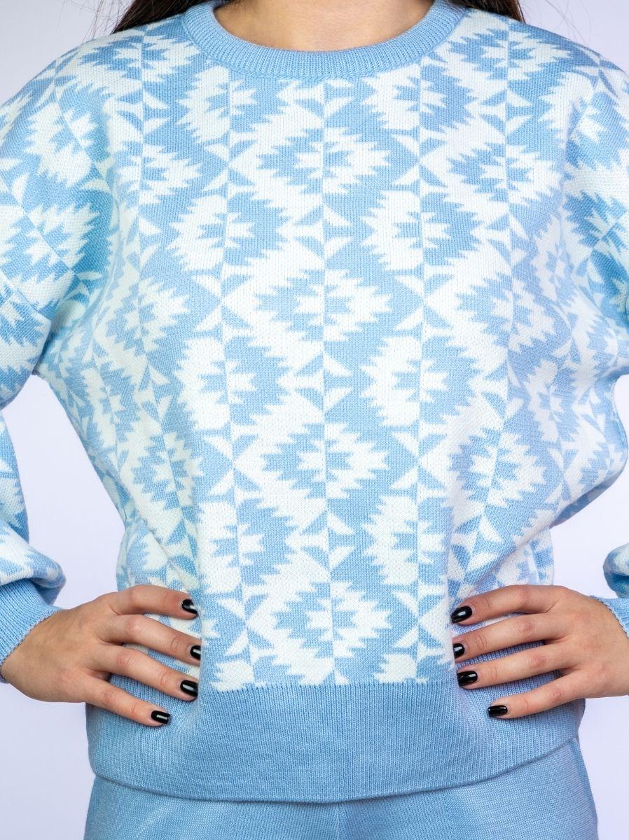 Γυναικείο Σετ Φόρμας Χιονονιφάδα Σιελ